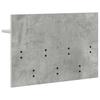 Wall Mounted Nightstand Wall Mount Concrete Grey