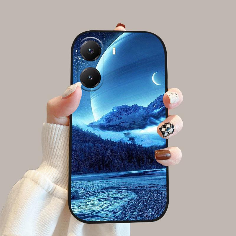 Cartoon Fashion Case For Xiaomi Poco X7 Pro Coque 2412DPC0AG Soft Silicone TPU Phone Cover For Redmi Turbo 4 5G Phone Fundas
