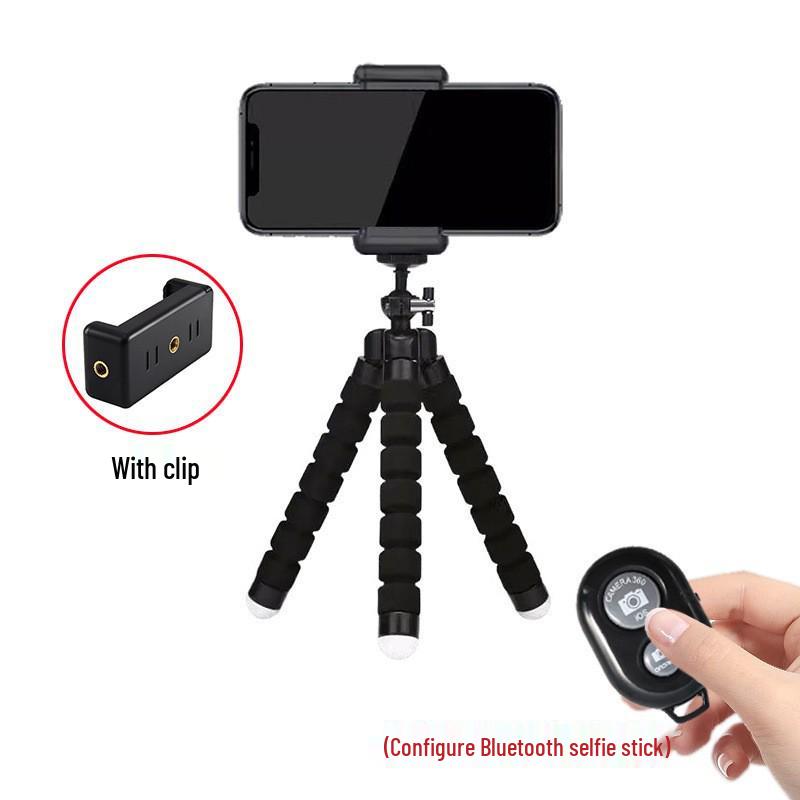 Octopus Mini Portable Universal Phone Tripod for Outdoor Selfie & Video Recording