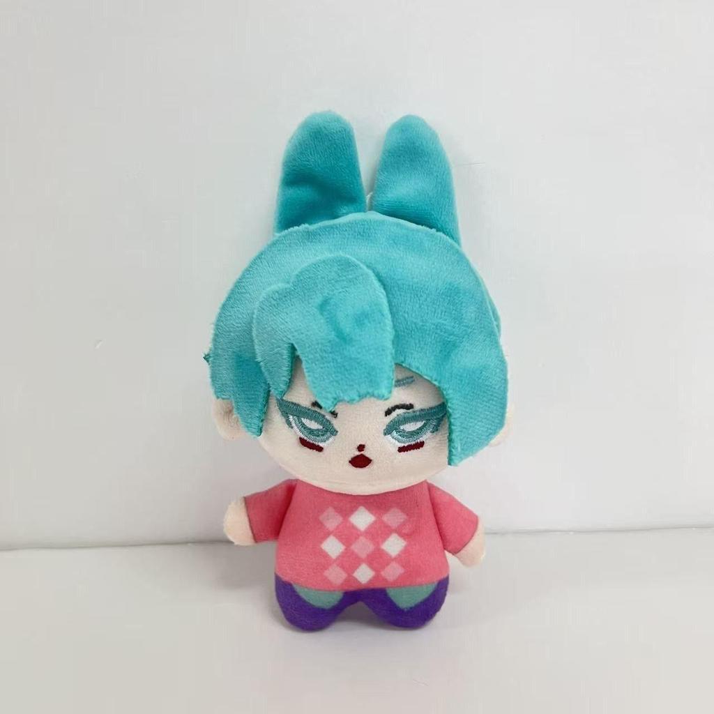 Auf Lager Neu kpop Dämonenjäger Plüschpuppe Schlüsselanhänger Figur Anhänger Schlüsselanhänger Charme Schlüsselhalter Taschenanhänger