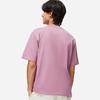 Li-Ning Pure Color Round Neck Short Sleeve T-Shirt Men Tops Light-Rose-Red AHST187-8