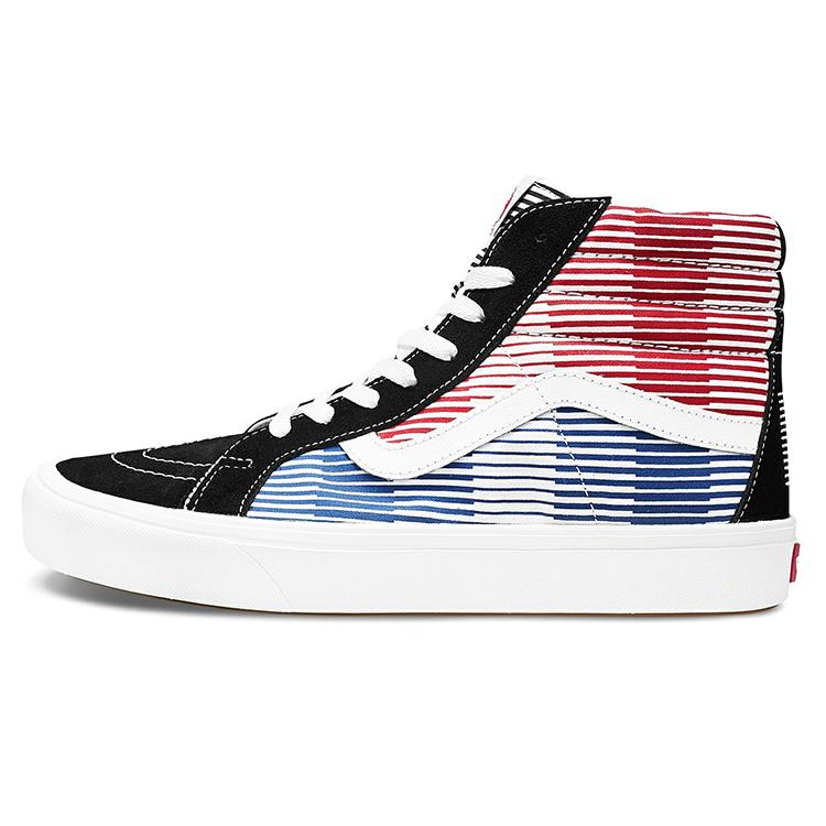 

Vans Comfycush SK8 Hi Reissue Black Red Blue VN0A3WMCWX7 36