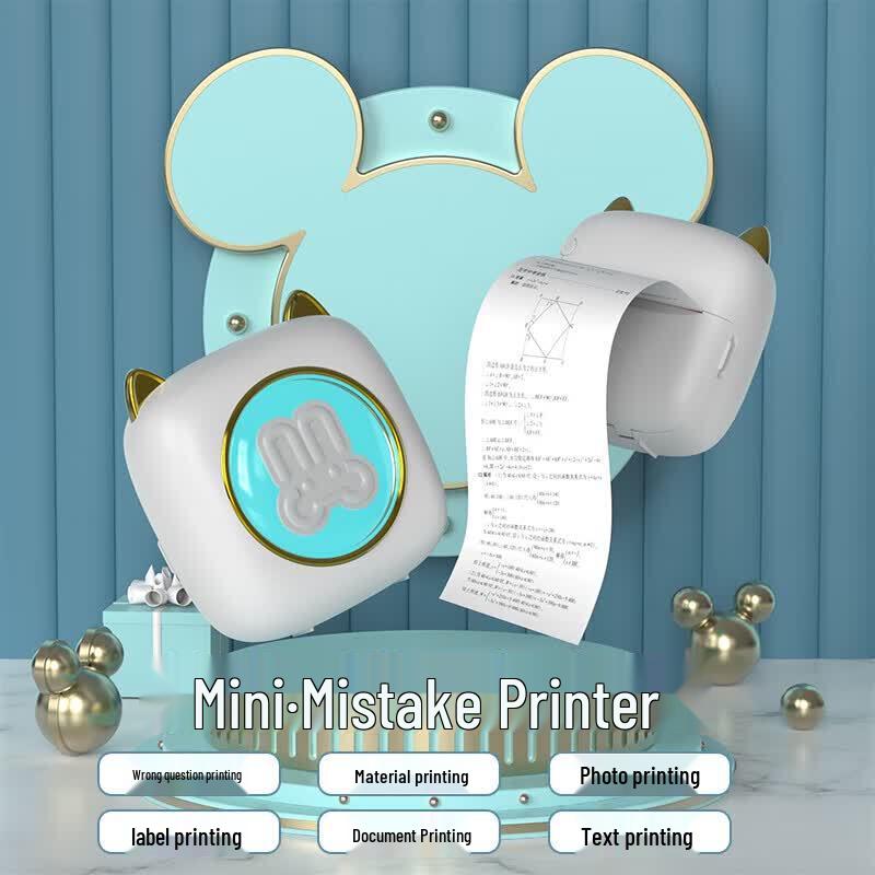 Moxiaoke C6 Portable Error Question Printer CN plug (adapter included)