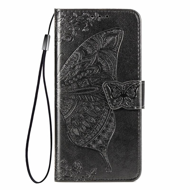 Para OPPO A6 A6C A6S A6T A6X A16 A16S A36 A55S A56 A76 A96 Pro 4G 5G Funda Cartera de Cuero Plegable Soporte para Tarjetas Mariposa Linda
