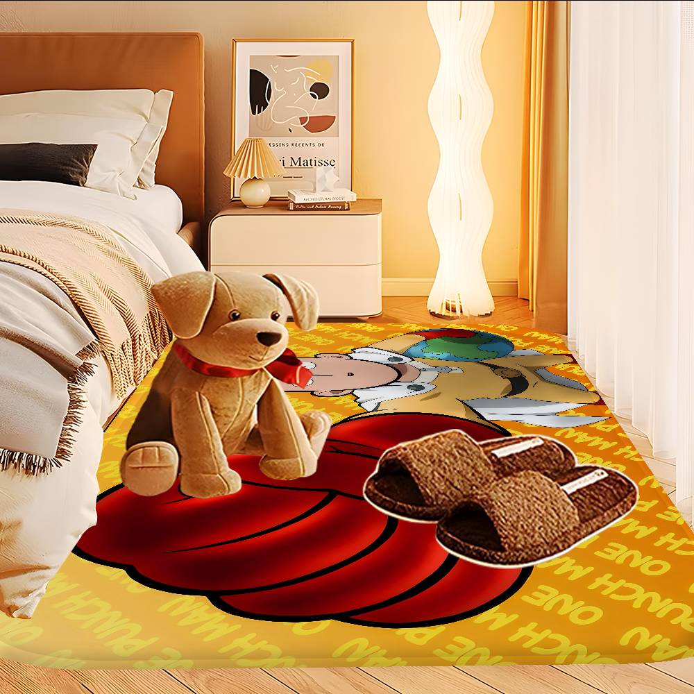 One-Punch Man Anime Kitchen Mat Cheaper Anti-slip Modern Living Room Balcony Printed Modern Home Decor