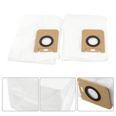 Deep Cleaning with 2pcs Dust Bag Replacements for D9 Plus Robot Vacuum