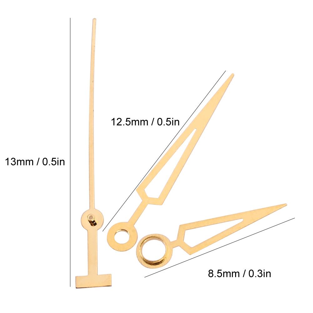 T97 Men Watch Hour Minute Second Hands Watch Needles Fit for ETA2824 Movement
