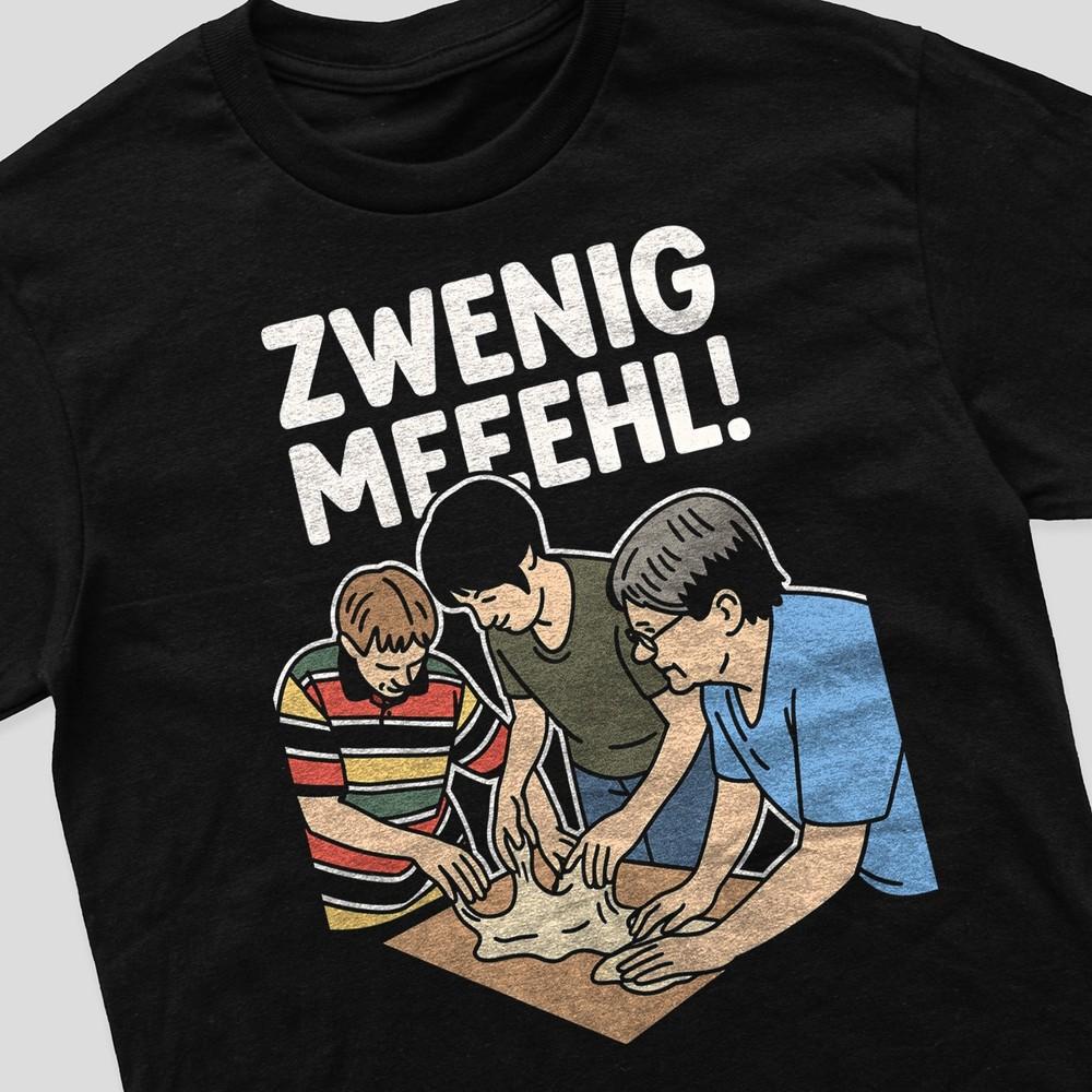 

Zwenig Mehl Too Little Meme T-Shirt German Funny Gift 4XL