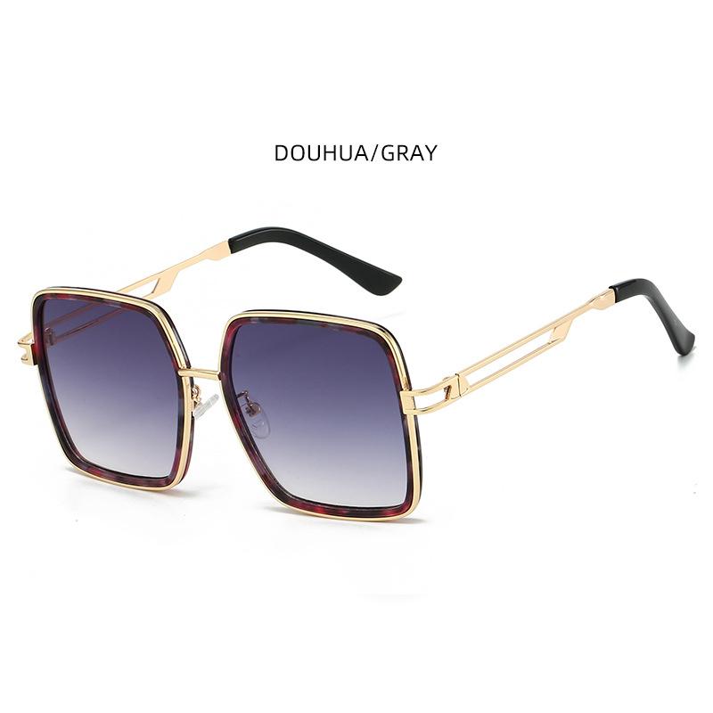 New Women's Square Sunglasses Women's Large Frame Uv Anti-uv Sunglasses Fashion Sunglasses M5246