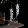 Acrylic Xmas Icicle Pendant Transparent Artificial Xmas Tree Hanging Ornament Glitter Christmas Tree Decoration Navidad