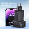 33W GaN USB C Charger PD Fast Charging For iPhone 15 14 13 12 Max Pro iPad EU Plug USB Type C Fast Charger For Xiaomi Samsung