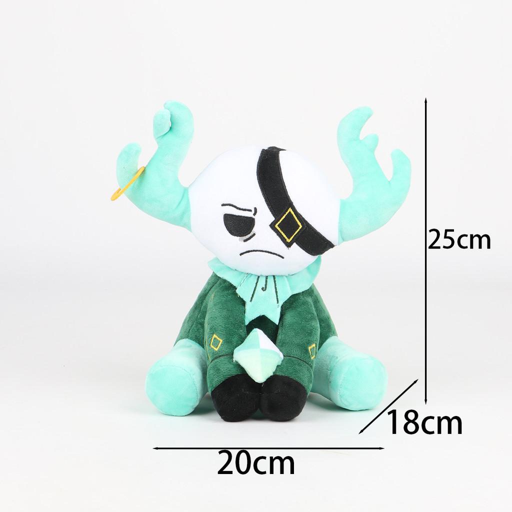 

Плюшевая игрушка-кукла персонажа игры «Боевой бык с двойными рогами» для энтузиастов игры