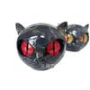 New luxury black cat stone resin ornament
