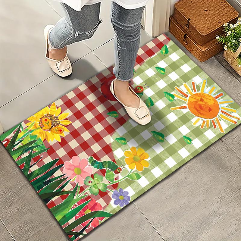 The Very Hungry Caterpillar Carpet Rug For Living Room Bedroom Home Sofa Decoration Kids Play Nonslip Floor Mat