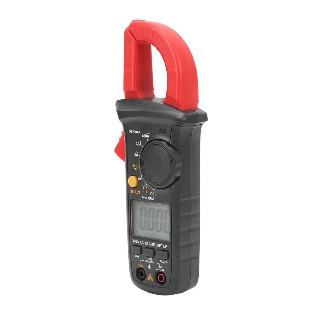 Digital Clamp Meter Multifunctional LCD Backlight Clear Display ABS Housing Multi Tester for Circuit