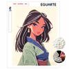 Pearl Painting Mulan 5D DIY Pearl Picture Crafts for Adults/Beginners Gift Ideas Home Decor