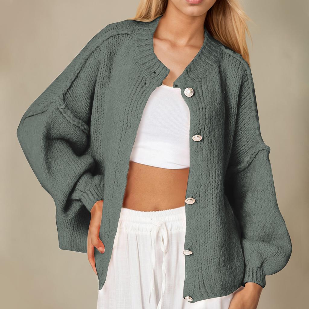 Cardigan de damă Pulover Haine Față deschisă Tricot cablu Supradimensionat Iarnă Îmbrăcăminte exterioară Îmbrăcăminte exterioară