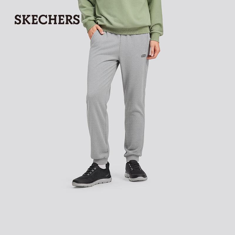Skechers Men s Fleece-Lined Knitted Long Pants L