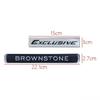 Car Sticker Executive Black White Emblem 60th Anniversary Badge Decal for Toyota Tundra Corolla Prado Brownstone Limited Edition