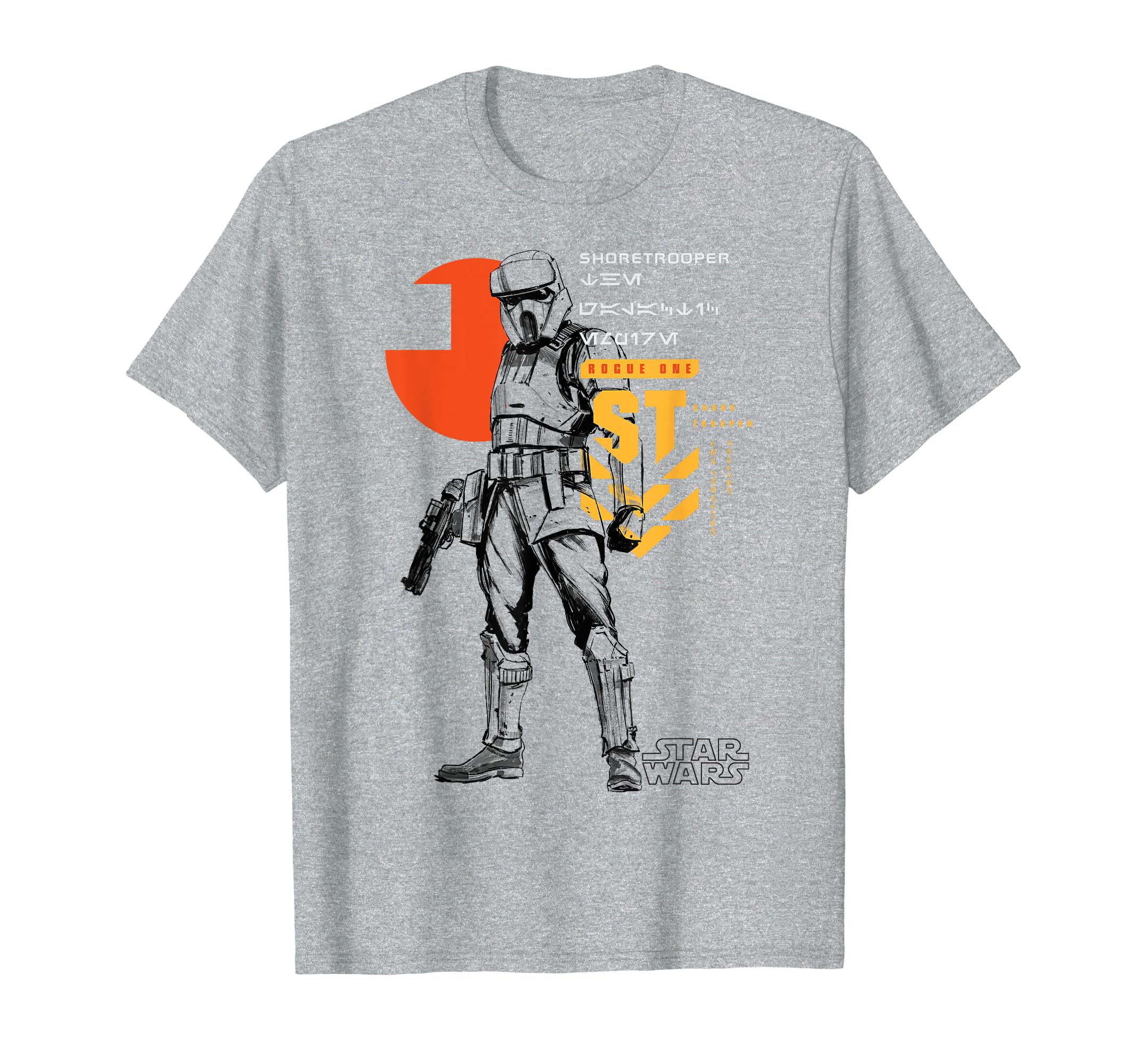 STAR WARS Футболка с портретом штурмовика береговой охраны из фильма Изгой-один 4560₽