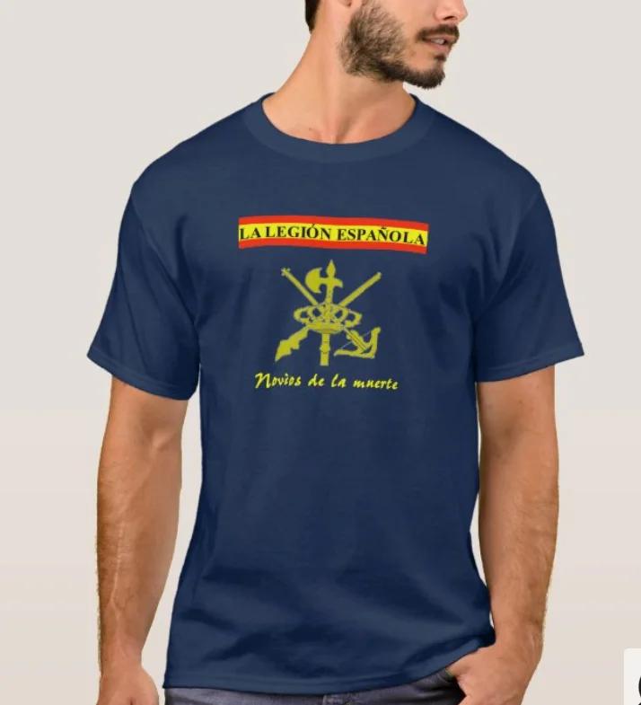 

Spanish Legion motto novios de la muerte Legión española TShirt Summer Cotton Short Sleeve ONeck Mens T Shirt New S3XL 4XL
