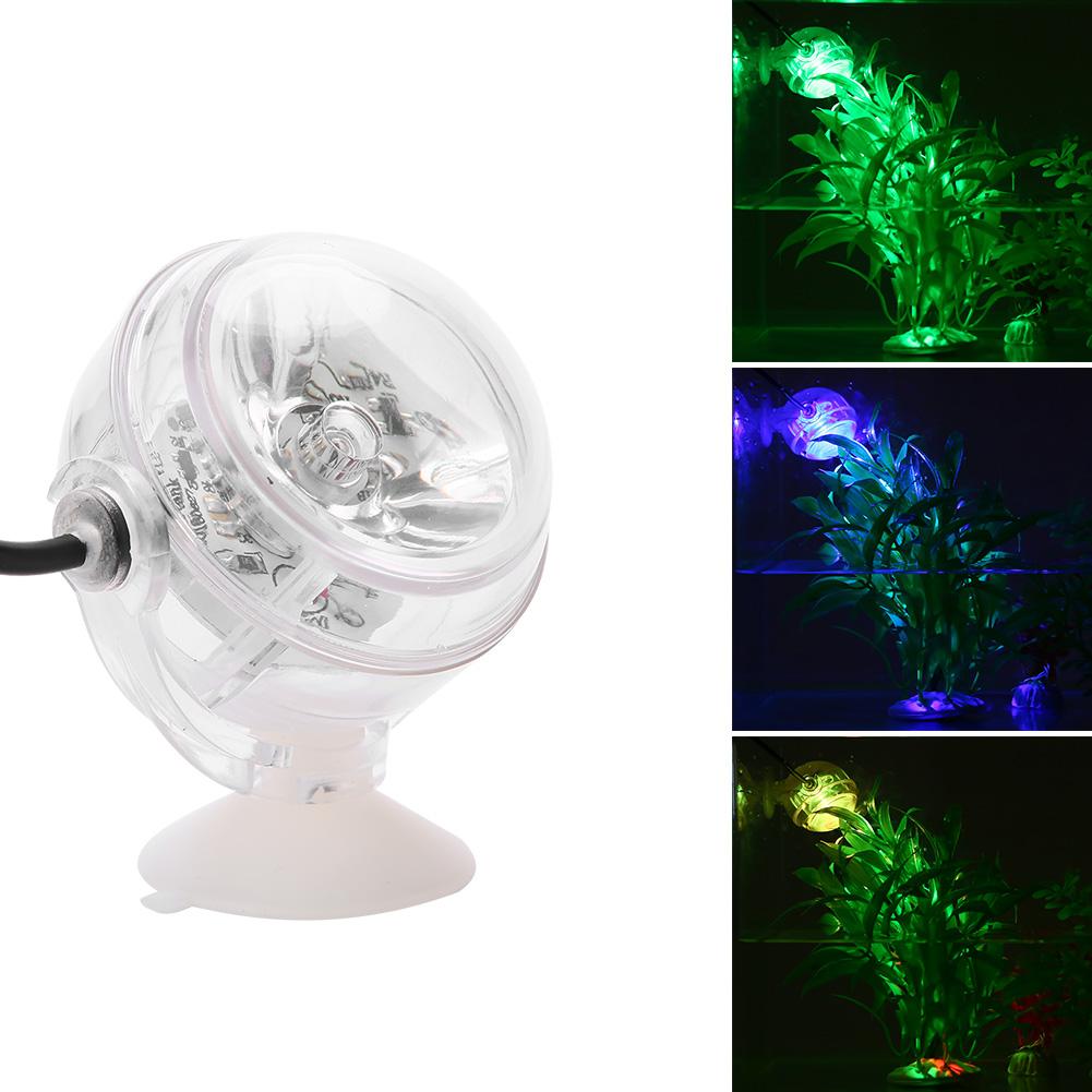 Waterproof Aquarium Mini LED Spotlights Submersible Fish Tank Lamp