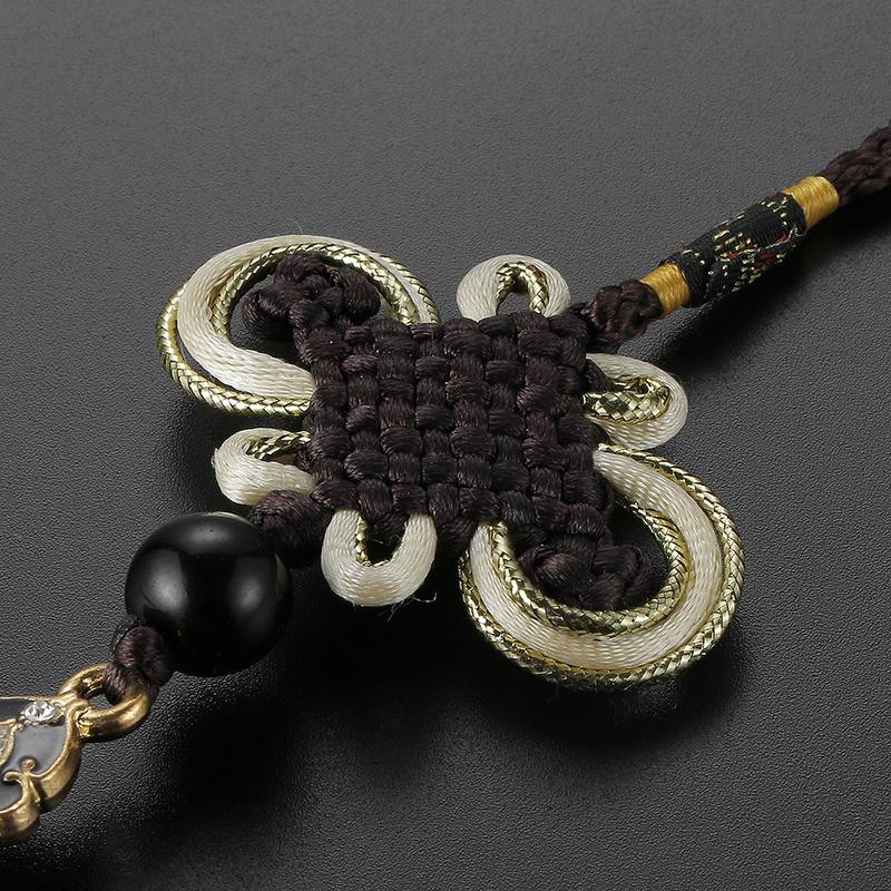 Jesus Figurine Cross Car Pendants Auto Decoration Hanging Automobiles Rear View Mirror Christian Suspension Decor Accessories