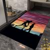 Silent Walk Sunset carpet Living room and bedroom mats Suitable for all seasons Protective pad Room Dormitory decoration