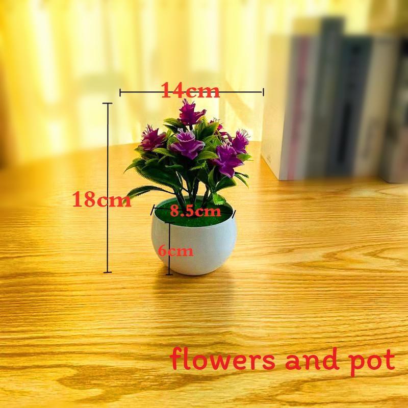 

Пластиковый разноцветный цветок нарцисса искусственное зеленое растение бонсай комнатный декор Red Purple