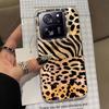 Leopard Cherry Fruit Vortex Texture Phone Case for Xiaomi 13T 14T 11 Lite Poco X5 M6 Pro X6 X3 Pro NFC C75 C71 C65 C61 M5S Cover
