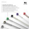 D'Addario ETB92 Černé struny pro basovou kytaru s nylonovým omotem, dlouhé, .050-.105mm [Oficiální japonský produkt]