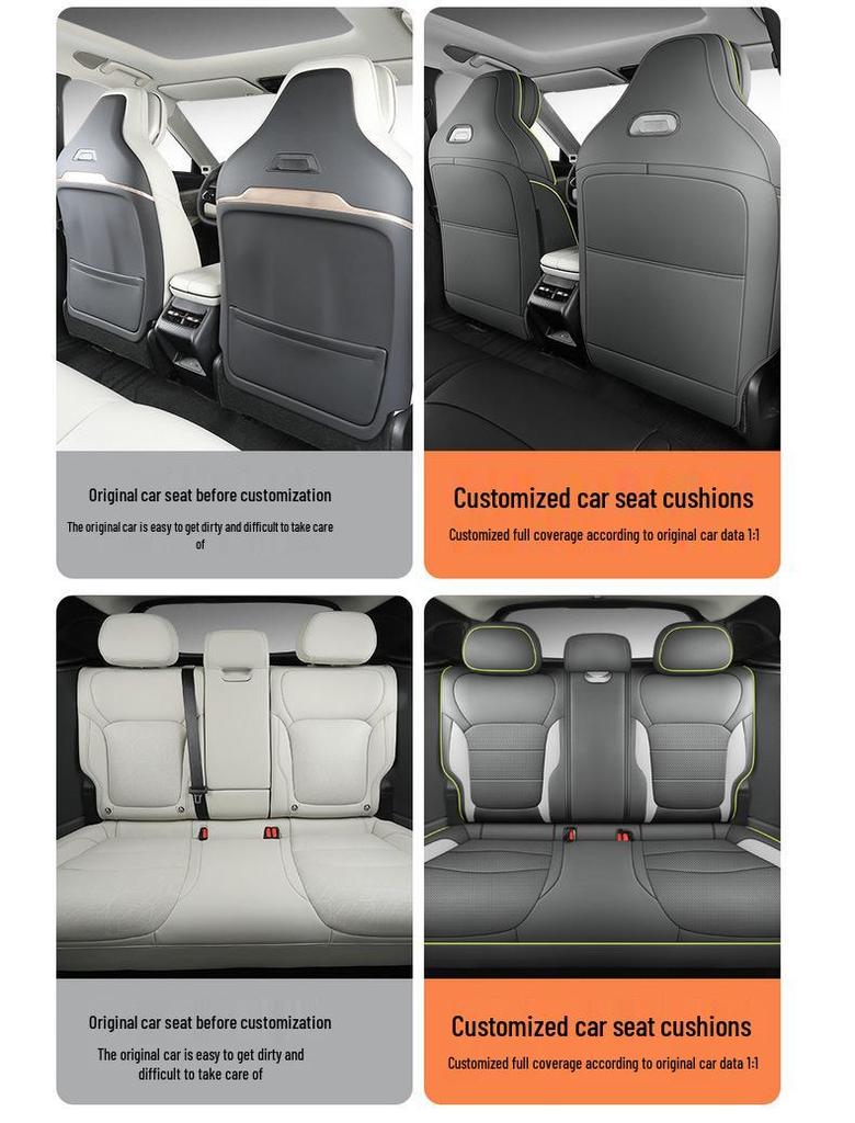 Lynk & Co 08 Seat Cover: Full Coverage Car Seat Cushion and Interior Accessory