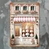 Vintage cake shop metal tin sign wall art for home, kitchen, garage, for man cave,Garden & Outdoor decor, perfect for room decor