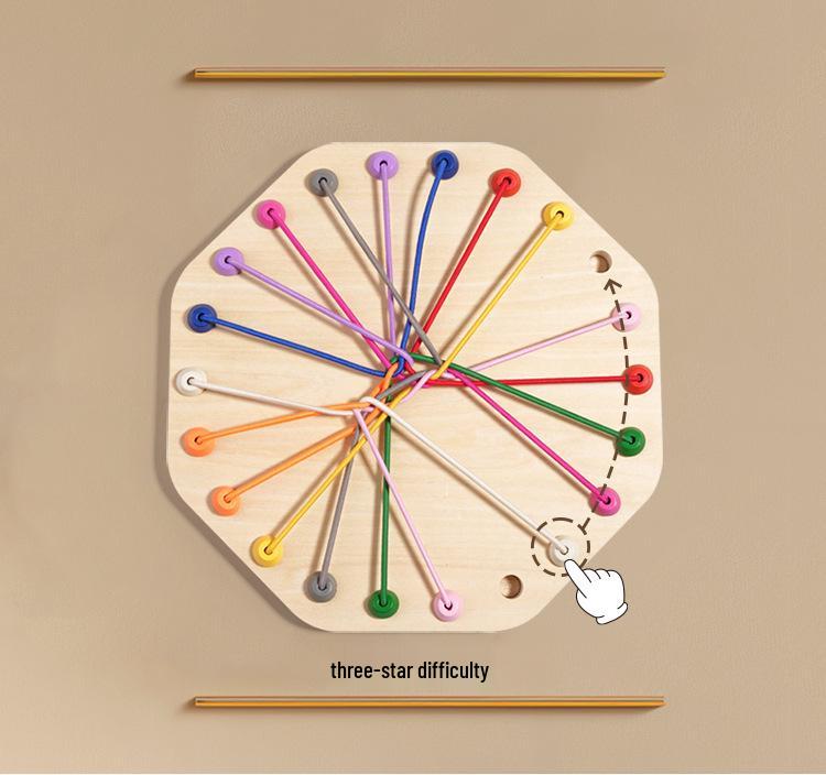 Rope Knot Puzzle Challenge: Children's Logic Game for Boys & Girls Ages 3-8