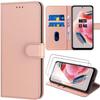 Case - Xiaomi - Redmi Note 12 - Shockproof - Leather Effect - Pink