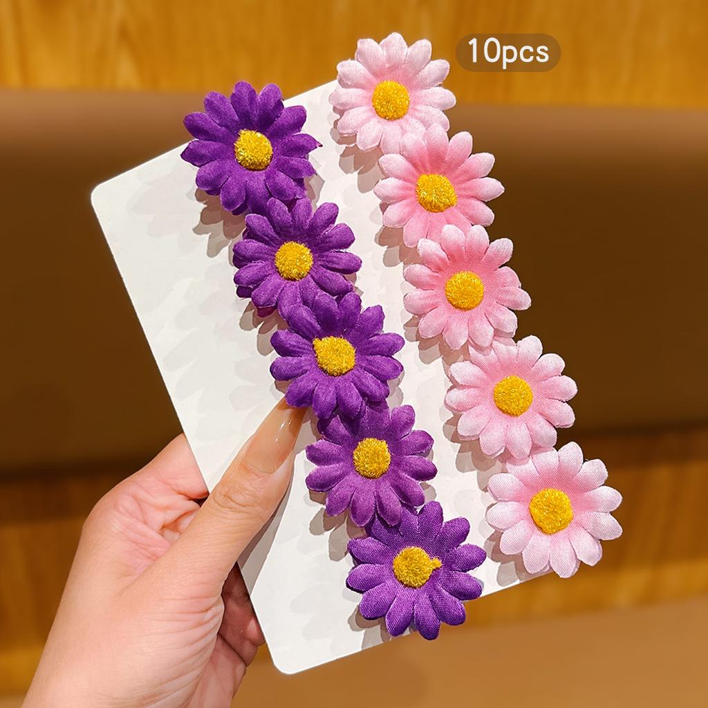 10 Sweet Flower Hairpins and Braided Clips Suitable for Daily Hair Accessories