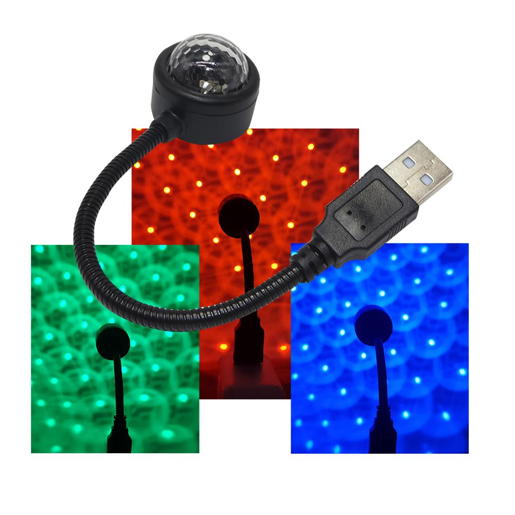 

USB автомобильный светильник звездного неба, модификация интерьера автомобиля, потолочный атмосферный светильник, метеоритный дождь, автомобильная звездная проекция, атмосфера