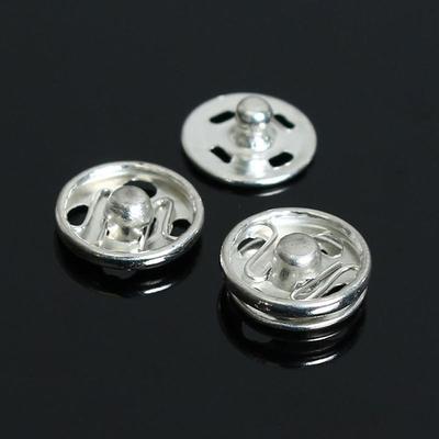 50 Pairs/set Clothes Shirts Stainless Steel Stud Press Button Metal Fasteners  Snap Buttons