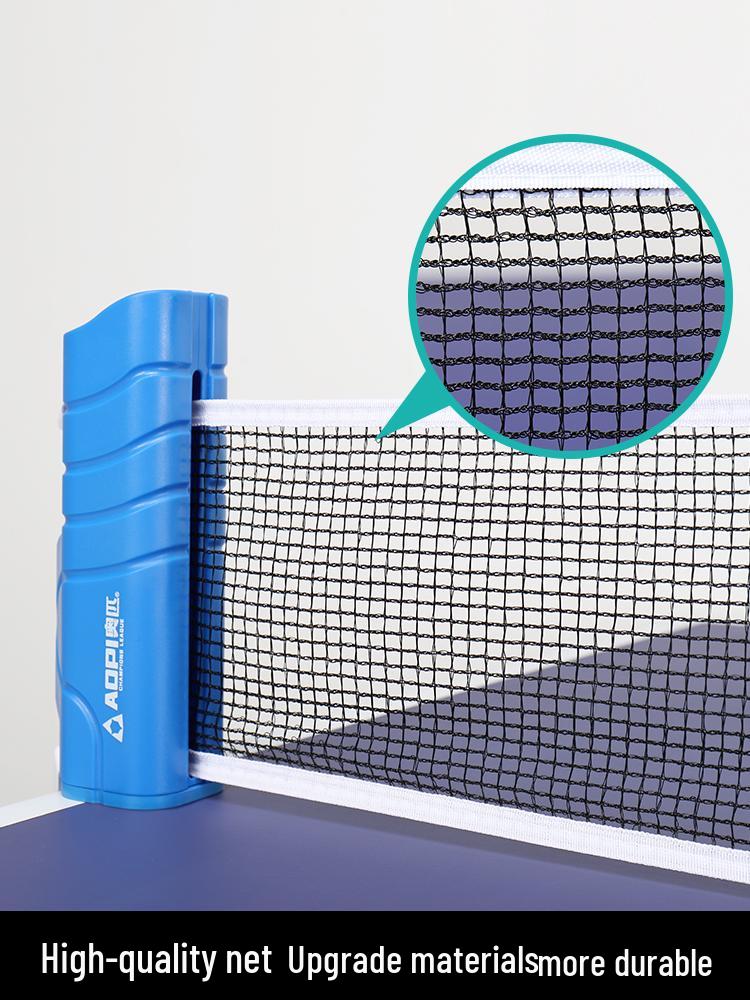 Retractable Portable Table Tennis Net for Indoor/Outdoor Use