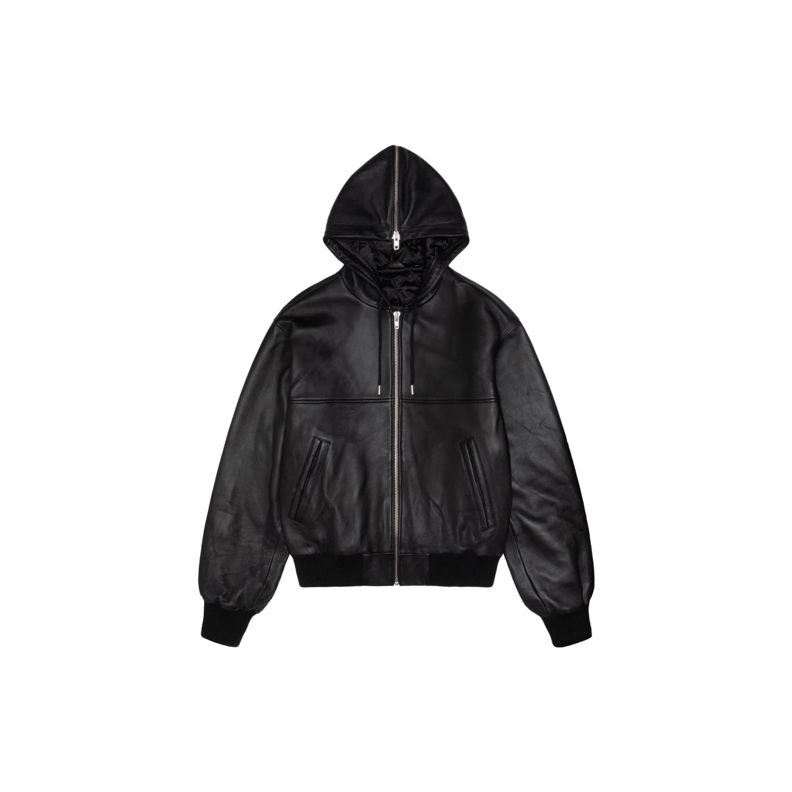 Stussy Ss Link Leather Bomber Jacket