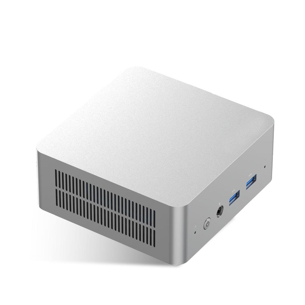 GD90 Mini 12th Gen Core 32GB RAM 1TB SSD up to 64GB PCIe Output Windows 11 Silver PC, i9-12900HK, + (Supports DDR4/2TB 4.0 SSD), Wi-Fi 6E/BT 5.2,