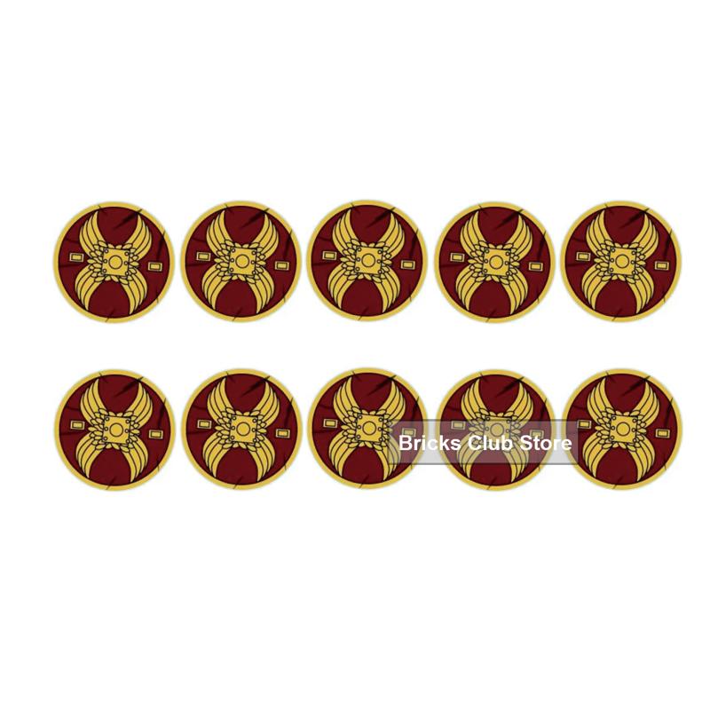 MOC Medieval Knights Building Blocks Accessories Plumes Pauldron Fence Helmet Shield Plush Cloak Soldier Weapons MOC Mini Bricks