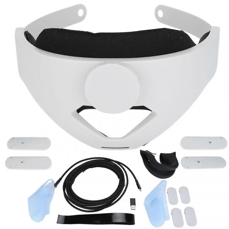 All In One VR Head Strap Kits Replacement Adjustable Comfortable VR Glasses Accessories Set for Oculus Quest 2