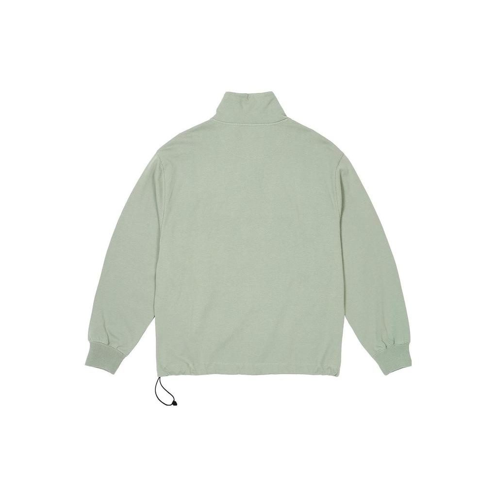 Palace 1/4 Zip Washed Funnel Jade Unisex Tops Green P25ES069