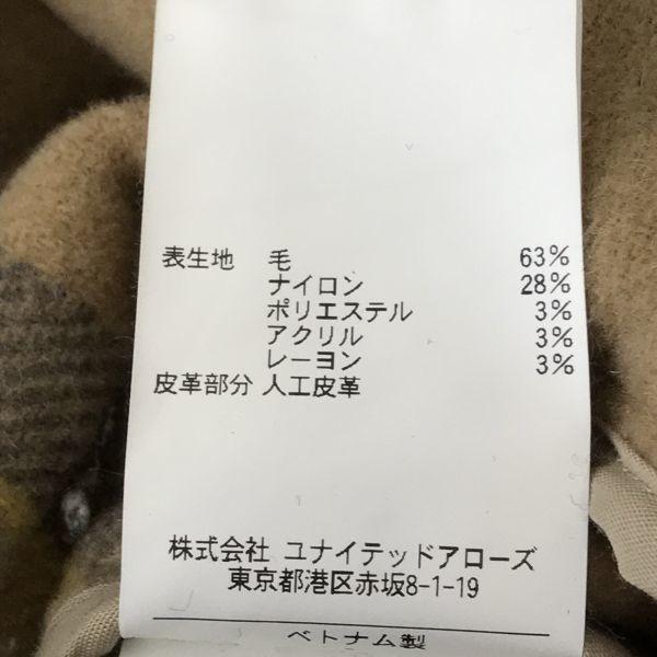 Vallombrosa × UNITED ARROWS Wool Knee-Length Duffle Coat Brown Women’s 36(USED)