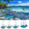 BirdFeeder Outdoor Bird Feeder for Balcony Garden, Hanging Hummingbird Feeder for Garden and Courtyard