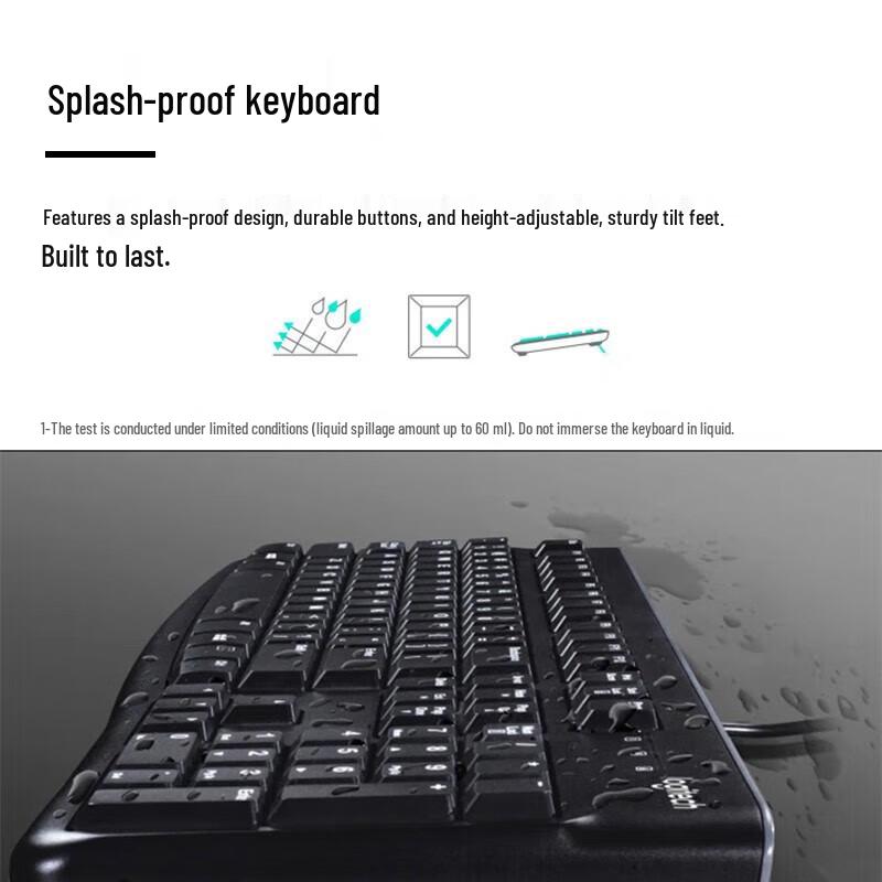 Logitech MK120 Wired Keyboard and Mouse Combo