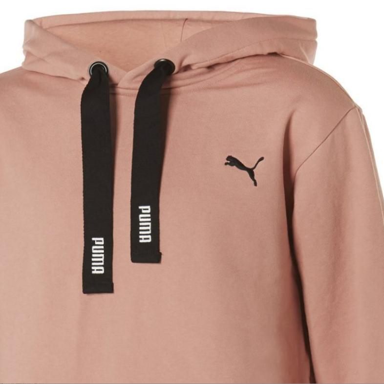 Puma Chest Logo Hoodie Sweatshirt Men Tops Pink 897926-04