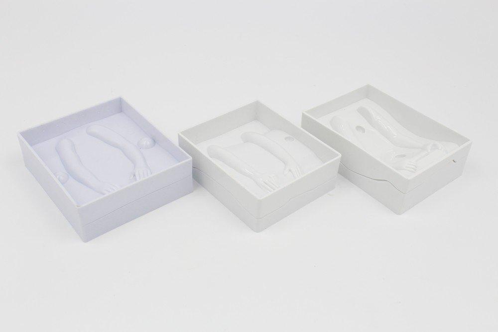 ImP Figure Modeling Mold (Base Form) Set of 3 (Male, Female, and Child) with Japanese Instructions