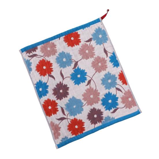 Havlu Yeniden Kullanılabilir Pamuklu Mutfak Havluları Yüksek Emici Gazlı Bez Yumuşak Dayanıklı Çift Dikişli Kenarlar El Boyaması